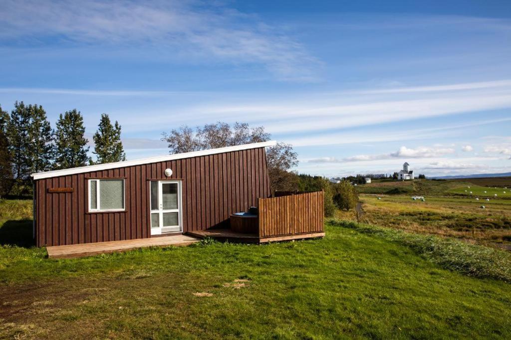 Skálholt Cottages Selfoss Exterior foto